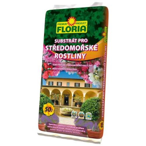 Substrát stredomorské rastliny 50l FLORIA 51/p